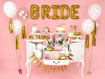 Picture of LATEX BALLOON BRIDE TO BE CRYSTAL CLEAR 11 INCH - 6 PACK